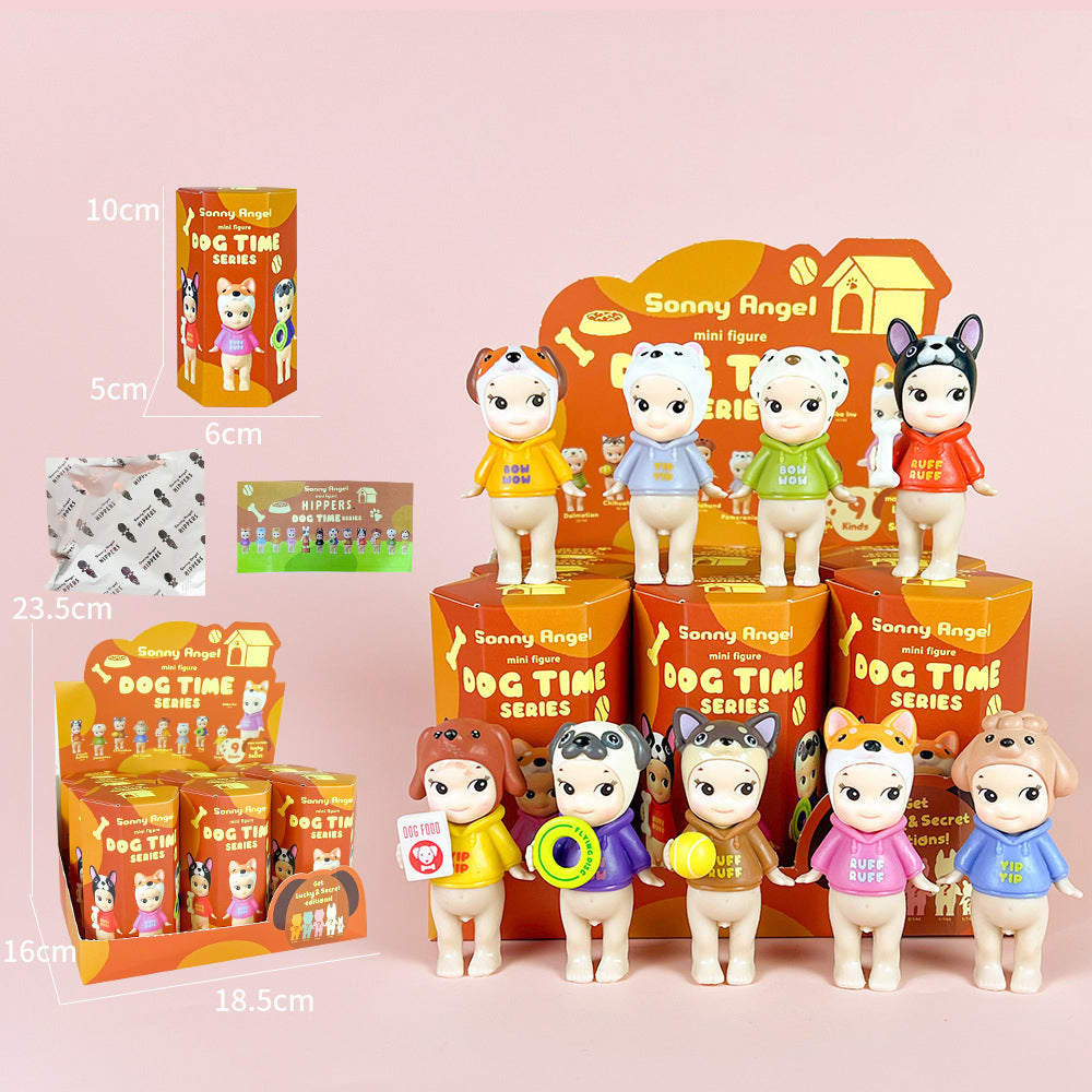 Party Angel Cheek Blind Box Car Ornament Mobile phone Decoration Handmade Anime Doll Finished End Box - V.I.P Digital Presence