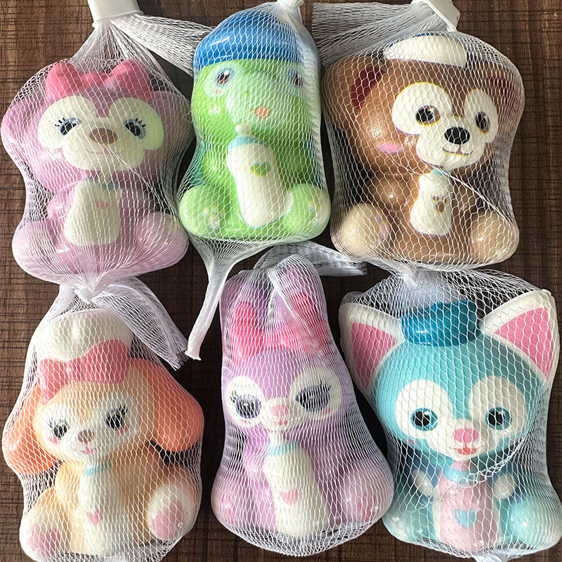 Netbag Egg Boy Party Pinch Music Stress Relief Toy Slow Rebound Ventilatory Artifact Cartoon Stress Relief Student Small Gift Item - V.I.P Digital Presence