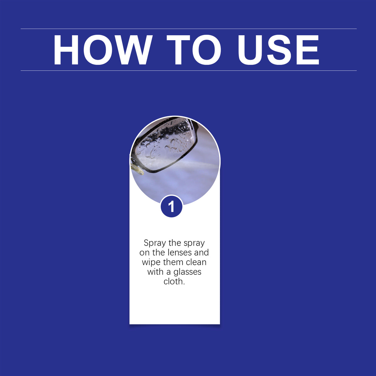 Eyeglass Cleaning Spray Cleans And Maintains Lenses With Anti-Fogging And Clear Vision Portable Cleaning Spray - V.I.P Digital Presence