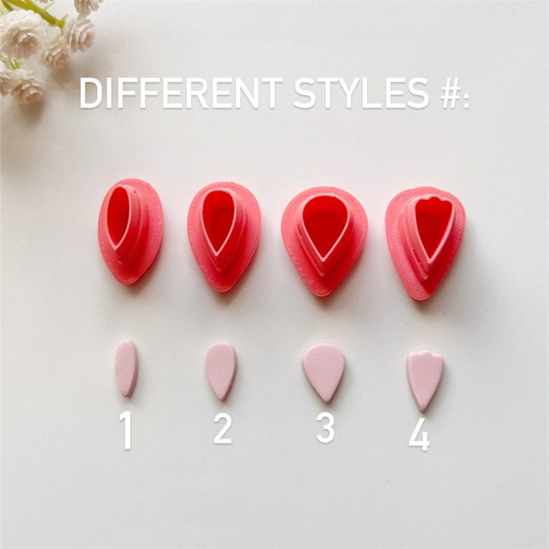 Petal Mold Handmade Clay Earrings Flower Cutting Tool - V.I.P Digital Presence