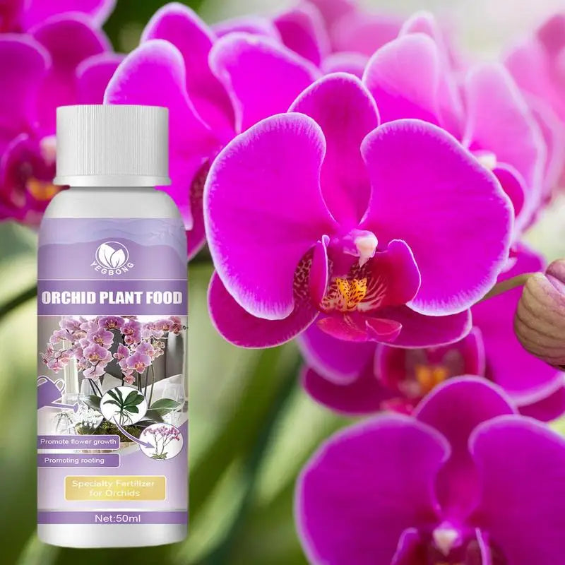 50ml Orchid Fertilizer Liquid Orchid Flower Plants Growth Enhancer Supplement Houseplants Food Promoter For Orchids Acid Blooms - V.I.P Digital Presence
