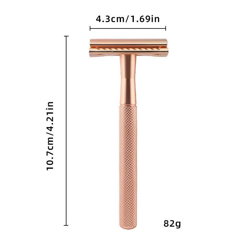 Old style shaver, manual shaver, double-sided blade shaver, safety blade holder, shaver - V.I.P Digital Presence