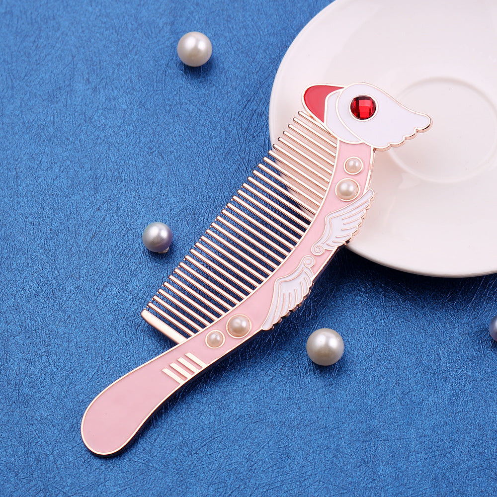 Girl Heart Creative Straight Hair Comb Cute Valentine's Day Gift - V.I.P Digital Presence