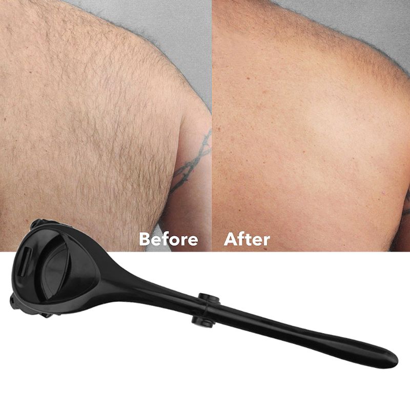 Do-it-yourself Head Blade Back Hair Shaver Trimmer Body Leg Razor Long Handle Removal Razors - V.I.P Digital Presence