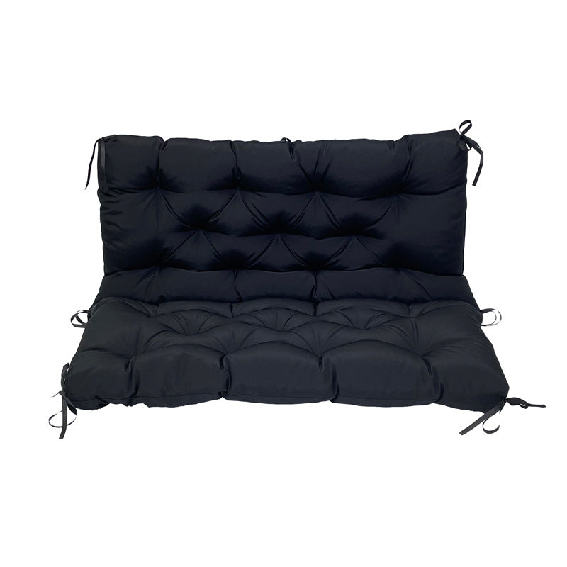 Outdoor 2/3-seater bench/swing cushions: thickened, with backrest, waterproof. - V.I.P Digital Presence