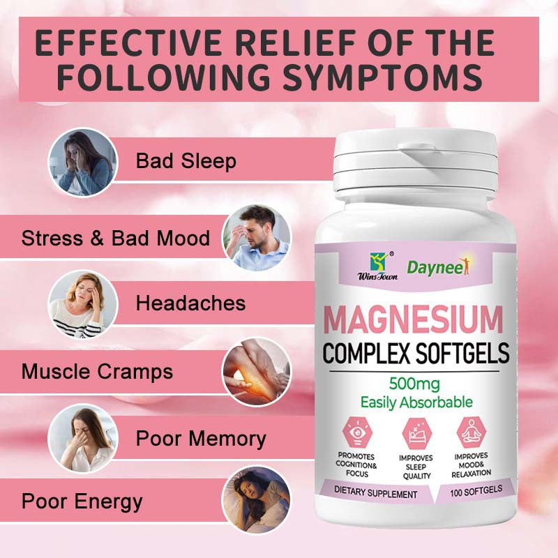 Magnesium complex Softgel Capsules - V.I.P Digital Presence
