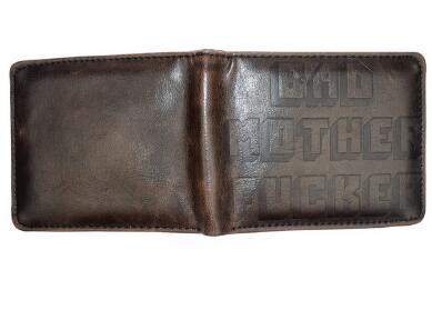 Pulp Fiction Jules Wallet with zipper Coin Pocket Bad Mother Letters Boys Wallet Card Holder Vintage Gift Purse - V.I.P Digital Presence