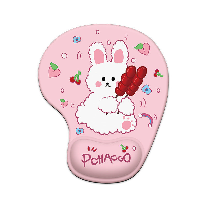 Silicone wrist mouse pad female comfortable computer soft non-slip hand rest pad thick non-slip wrist rest cute game pad - V.I.P Digital Presence