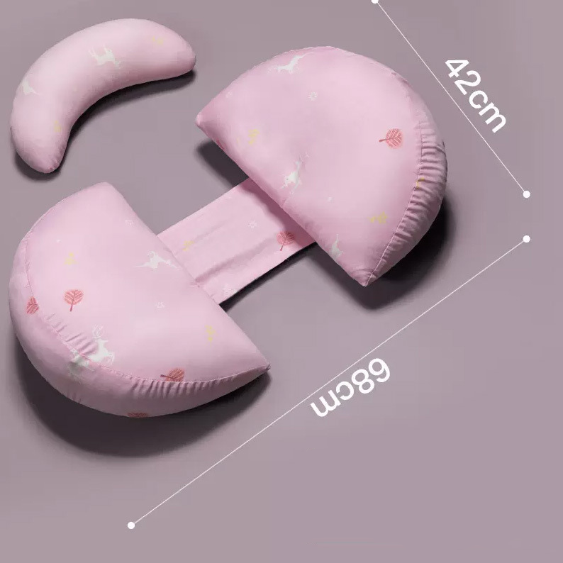 U-shaped pregnant woman pillow waist side sleeping pillow waist protection pregnant woman pillow - V.I.P Digital Presence