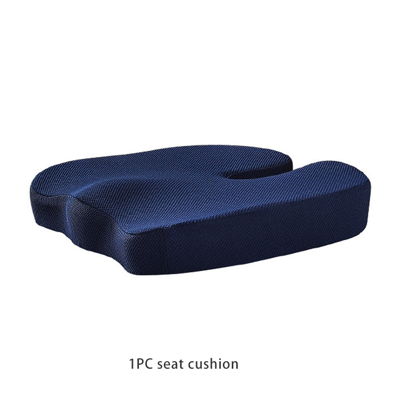 Summer Office Cushion Lumbar Back Support One Set Of Sedentary Gods Memory Foam Seat Cushion Chair Pad - V.I.P Digital Presence