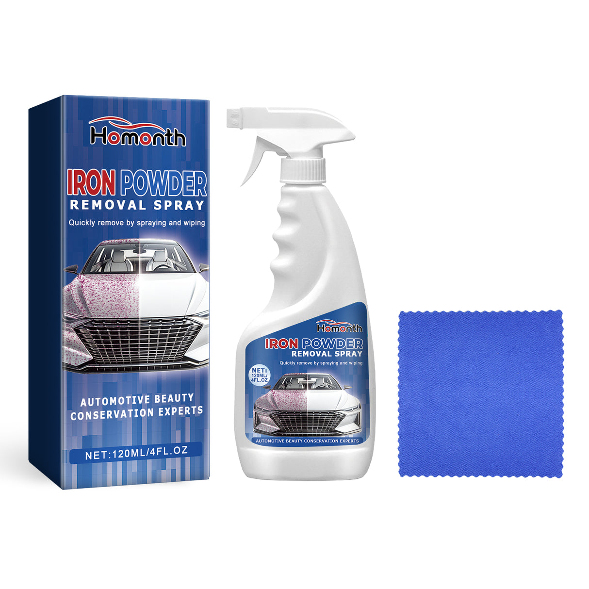 Iron Powder Removal Spray, Auto Metal Rust Reconditioning Anti-Rust Polishing Coating Care Cleaner - V.I.P Digital Presence