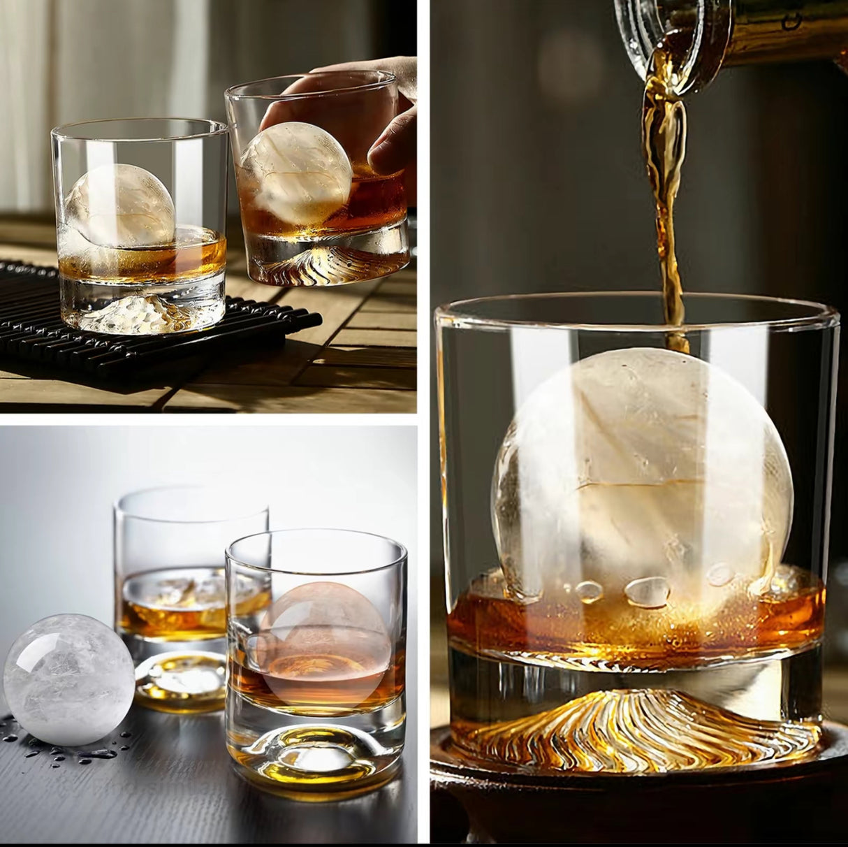 GlacierSphere Ice Molds