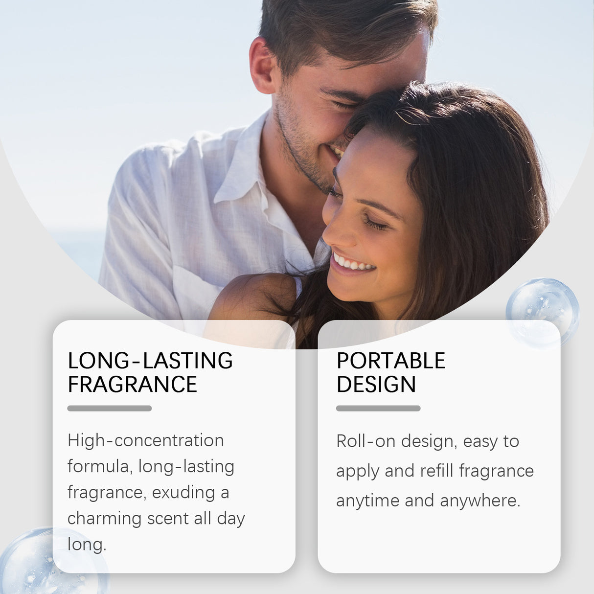 Cologne Roll-On Perfume Roll-On Perfume Fresh Charm Light Charm Fragrance Dating Portable Perfume - V.I.P Digital Presence