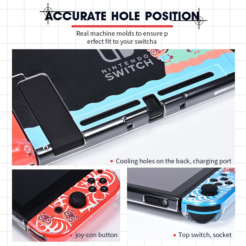 Suitable for Switch Crystal Case NS Host Personalized Protective Case Animal Forest Crystal Bear Case - V.I.P Digital Presence