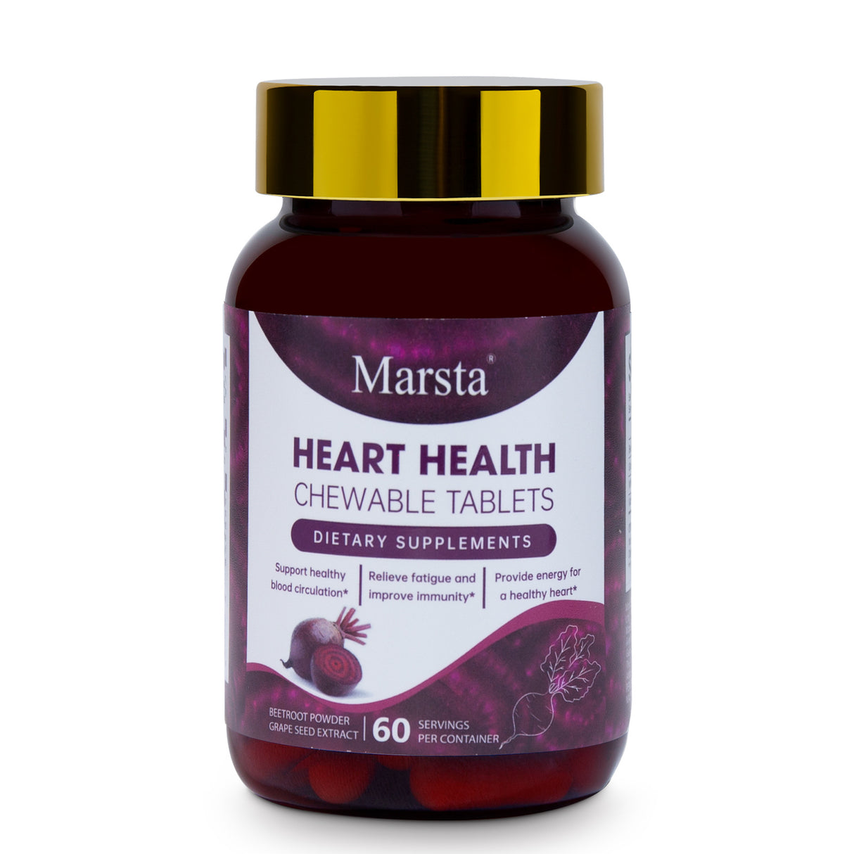 Heart Health Beetroot Chewing Tablets - V.I.P Digital Presence