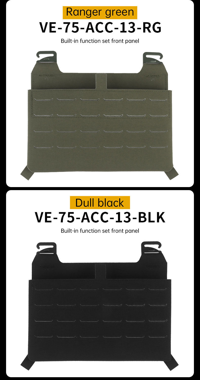 WoSporT can accommodate three 5.56 (or two 7.62) inner pockets with built-in function cover camouflage front panel - V.I.P Digital Presence