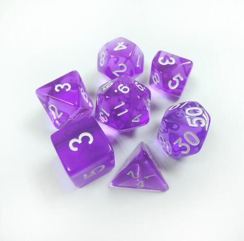 1 set of 7 sided dice - V.I.P Digital Presence