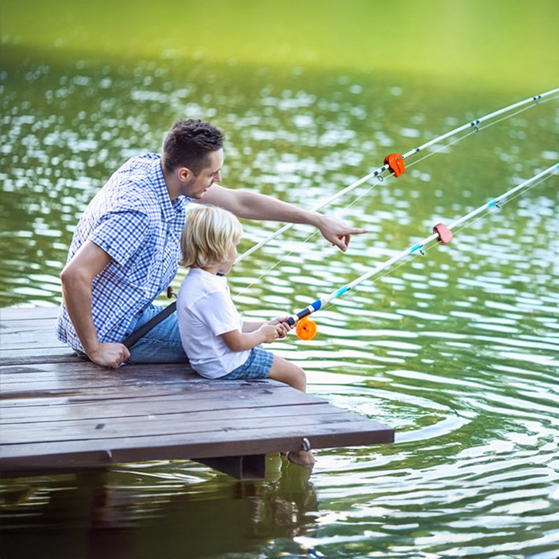 2PCS Fishing Rod Holder Clip - Compact, Wall-Mounted Fixer Strap - V.I.P Digital Presence