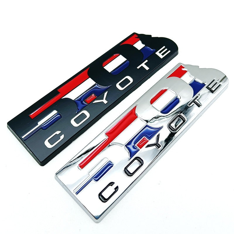 5.0 COYOTE Leaf Board Side Label - V.I.P Digital Presence