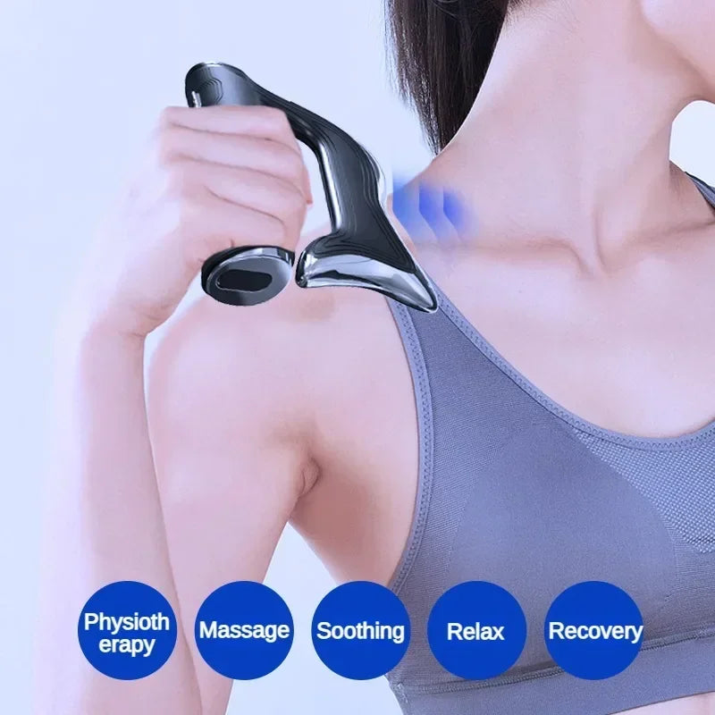 Electric Relaxation Whole Body Muscle Microcurrent Fascia Gun Muscle Meridian Massage Instrument - V.I.P Digital Presence