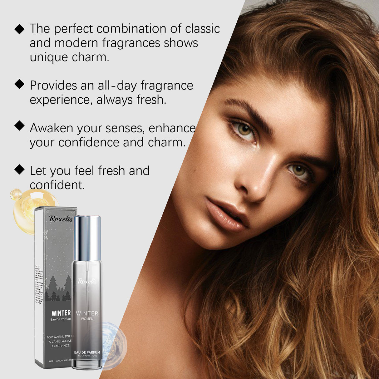 Winter Perfume Warm Vanilla Natural Fresh Light Fragrance Portable Lasting Fragrance Exudes Charm Perfume - V.I.P Digital Presence