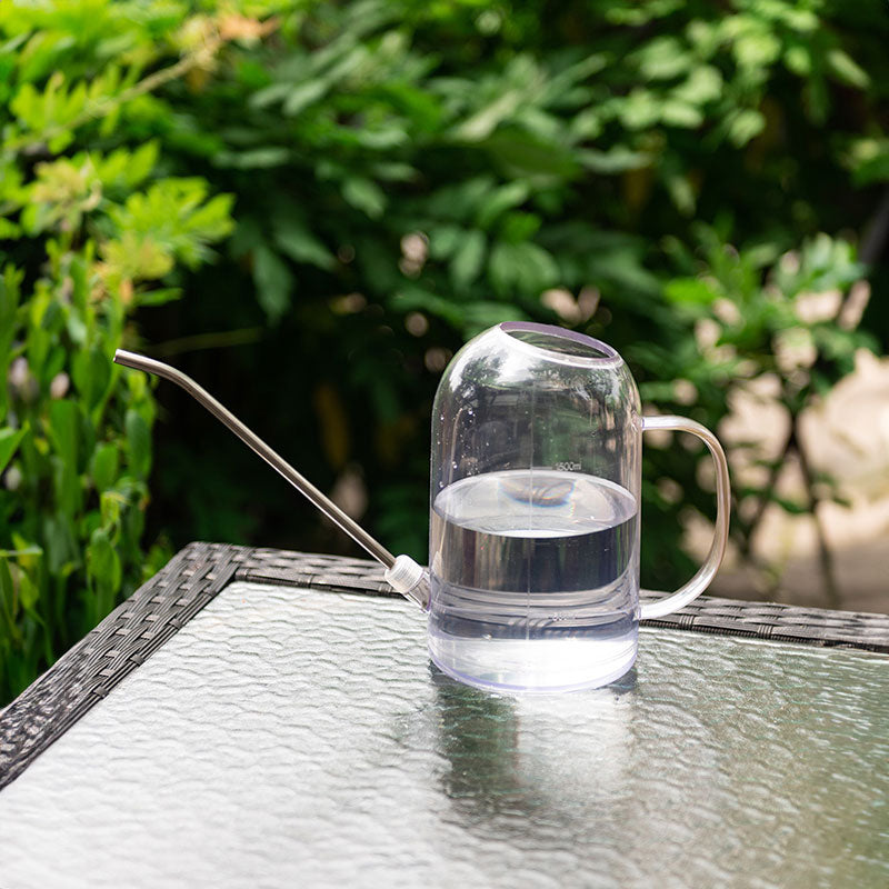 New 1.5L garden watering can, large-capacity detachable watering device, stainless steel long-spout home garden supplies - V.I.P Digital Presence