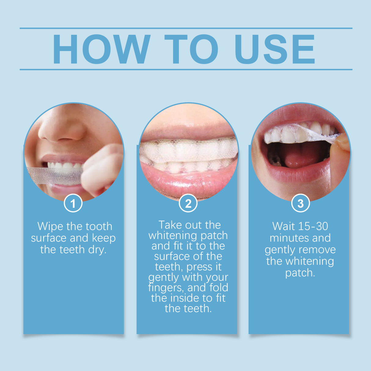 Brightening Tooth Strips, Refreshing Breath And Gently Cleaning Teeth Stains Brightening Tooth Care Strips - V.I.P Digital Presence