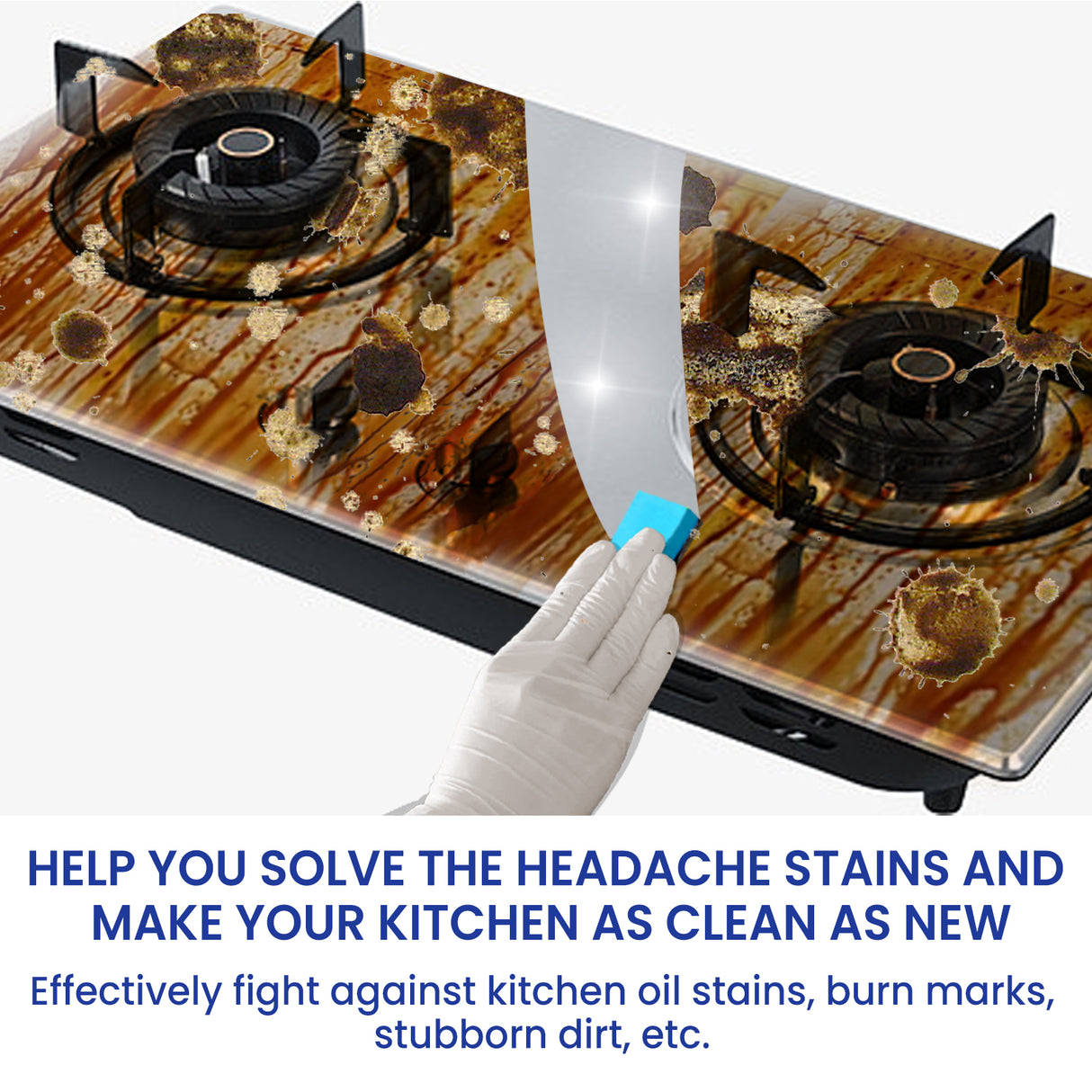 Protective Kitchen Cleaner, Range Hood Kitchenware Heavy Oil Cleaning Strong Decontamination - V.I.P Digital Presence
