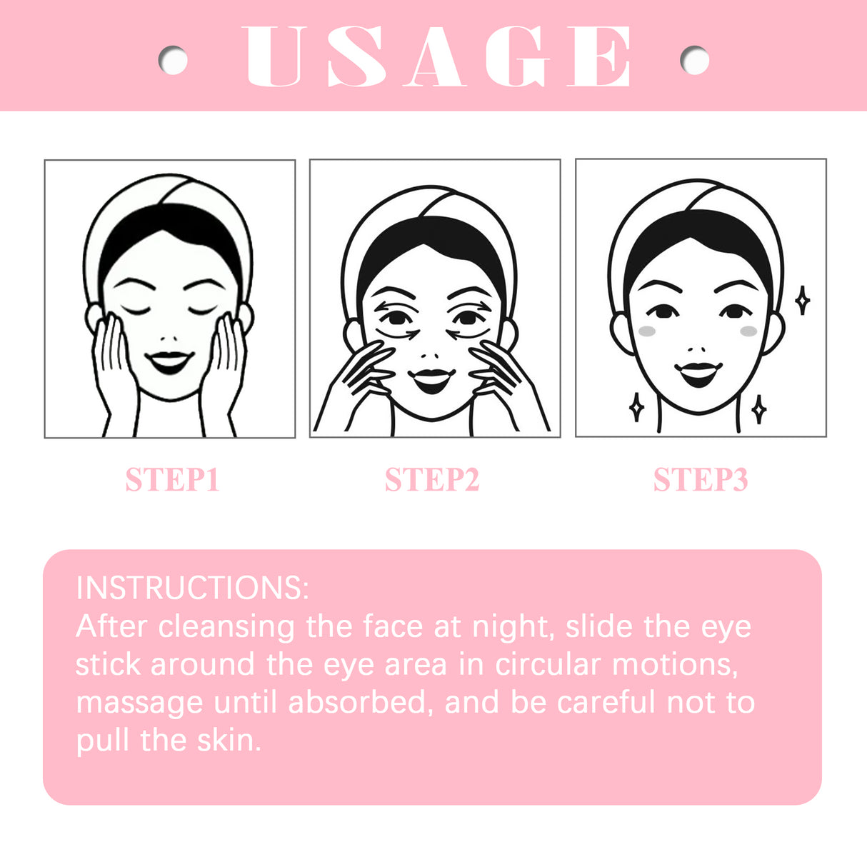 Retinol Eye Cream Stick, Moisturizes And Improves Fine Lines, Crow's Feet, Dark Circles And Tights The Eye Skin - V.I.P Digital Presence