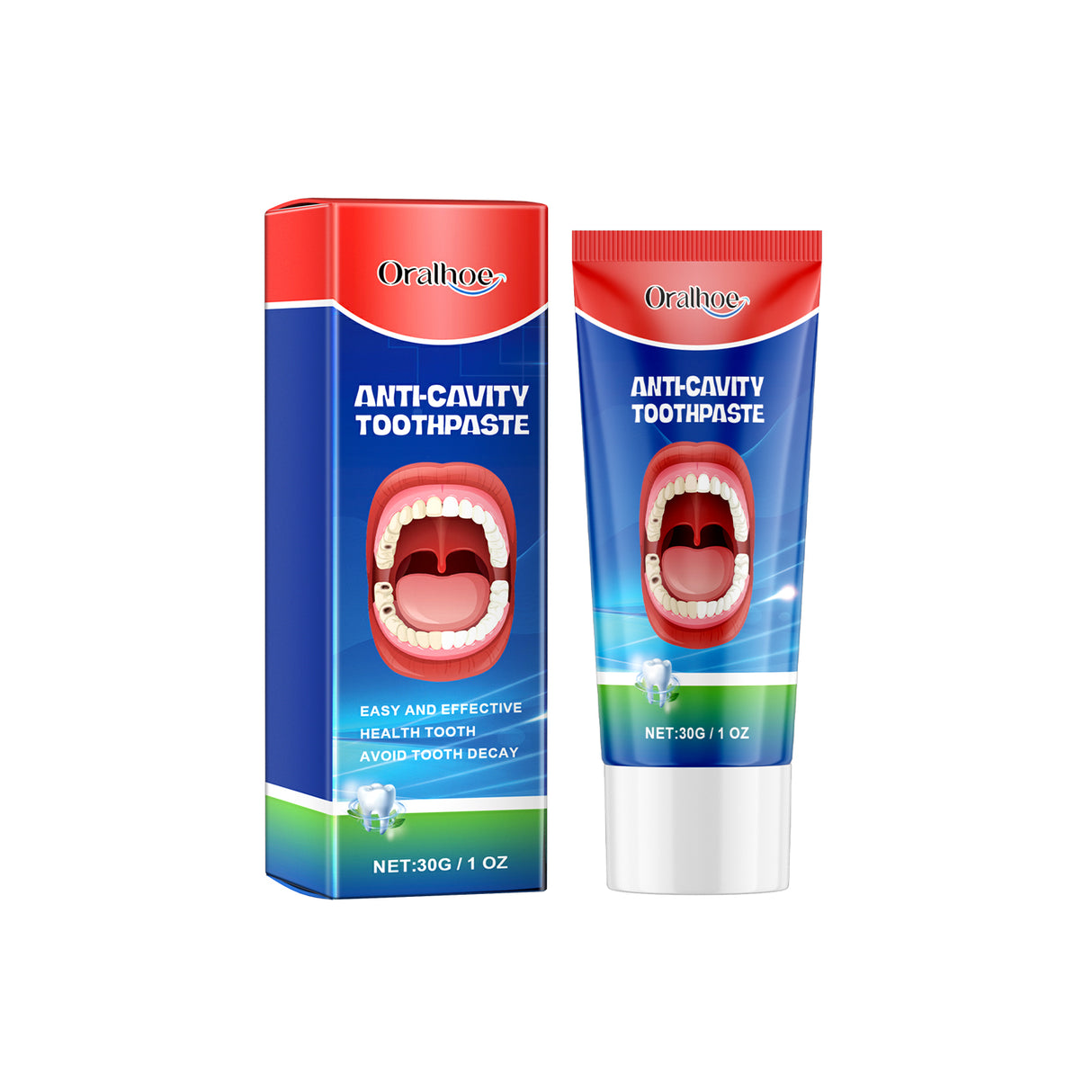 Anti-Cavity Toothpaste, Oral Cleaning Dental Yellow Caries Dental Care Gingival Reinforcement Dental Care Fresh Breath - V.I.P Digital Presence