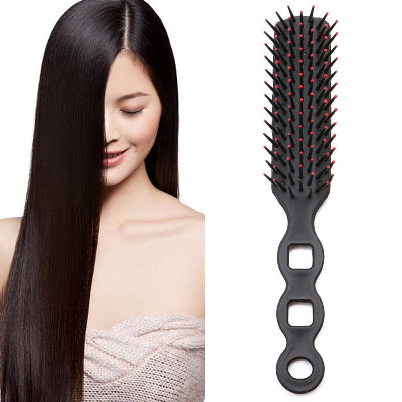 Salon Plastic Paddle Hairdressing Cushion Hair Cozy Massage Comb - V.I.P Digital Presence