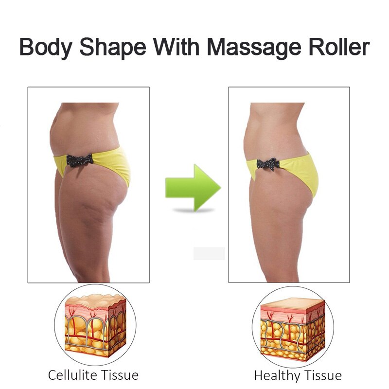 MMuscle Roller Massage Roller Stick with Point Spiky Ball Back Roller - V.I.P Digital Presence