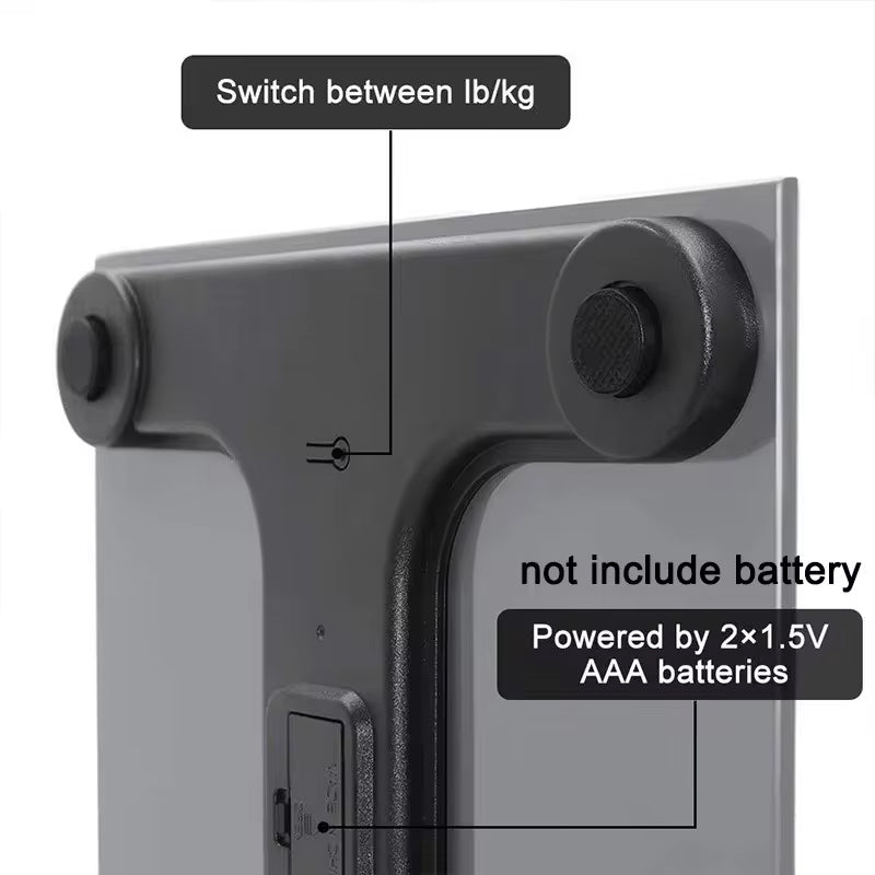 Bluetooth smart scale with app, full-body analysis, iOS/Android, 180kg, high-precision for fitness. - V.I.P Digital Presence