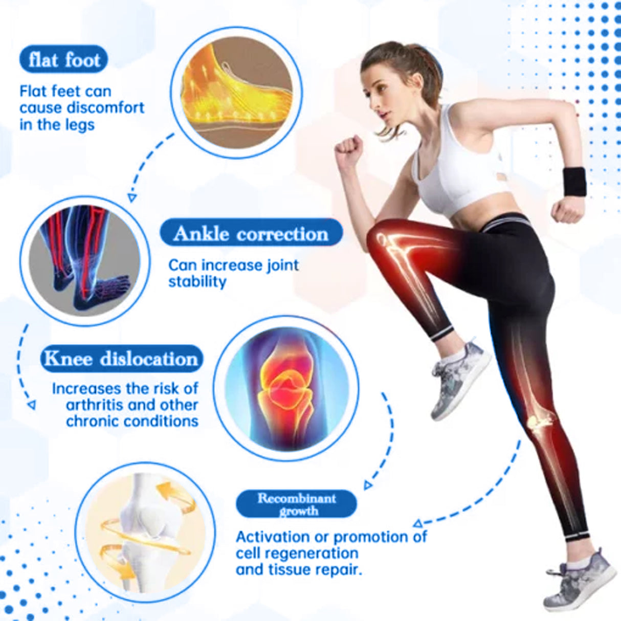 Soft & Healthy Height-Boosting Insoles, Promote Non-Slip And Wear Resistant Arch Support Foot Posture Correction Body Care Breathable Insoles - V.I.P Digital Presence