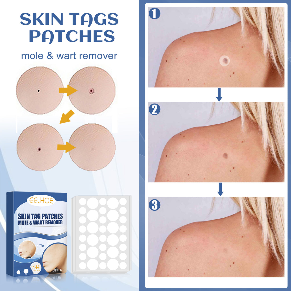 Kew Patch Gentle Cleaning Care Skin Face Neck Repair Smooth Skin Daily Care - V.I.P Digital Presence