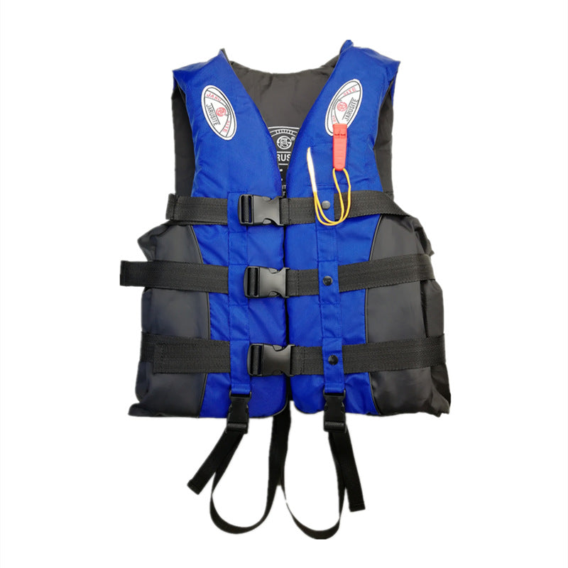 S-M-L-XL-2XL-3XL adult life jacket: buoyant, for sea fishing/outdoor sports, coated Oxford cloth. - V.I.P Digital Presence