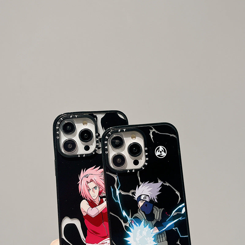 Upgraded version of Naruto suitable for Apple iPhone 15 ProMax phone case 14 Pro trendy brand 13/12 hard case - V.I.P Digital Presence