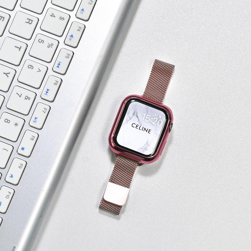 Apple Watch S7/S8 Thin Milanese Loop Strap for iWatch Series 9 - V.I.P Digital Presence