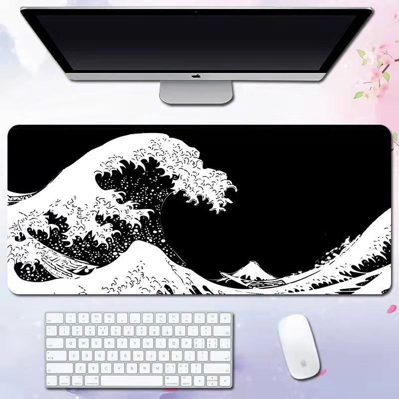 Wave mouse pad advertising game keyboard pad desk pad - V.I.P Digital Presence