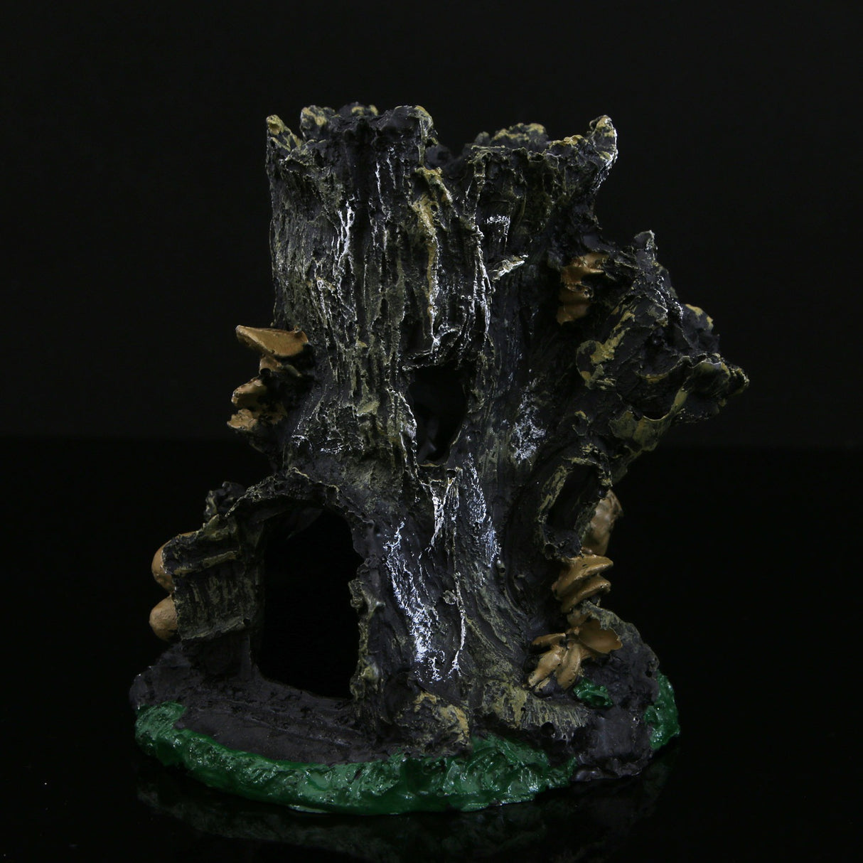 Fish tank pet shelter lizard house tree stump ornaments - V.I.P Digital Presence