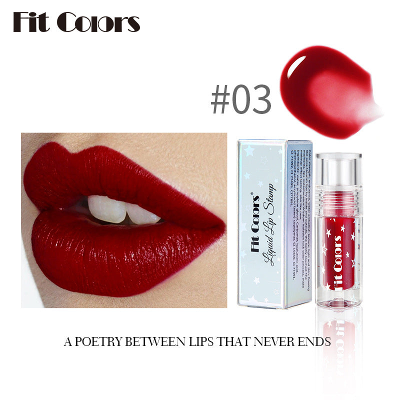 Fit Colors Lip Dye Liquid Lipstick Moisturizes Does Not Fade Does Not Stick To Cup Bite Lip Makeup Lip Dye Liquid Lip Emulsion Lip Glaze - V.I.P Digital Presence