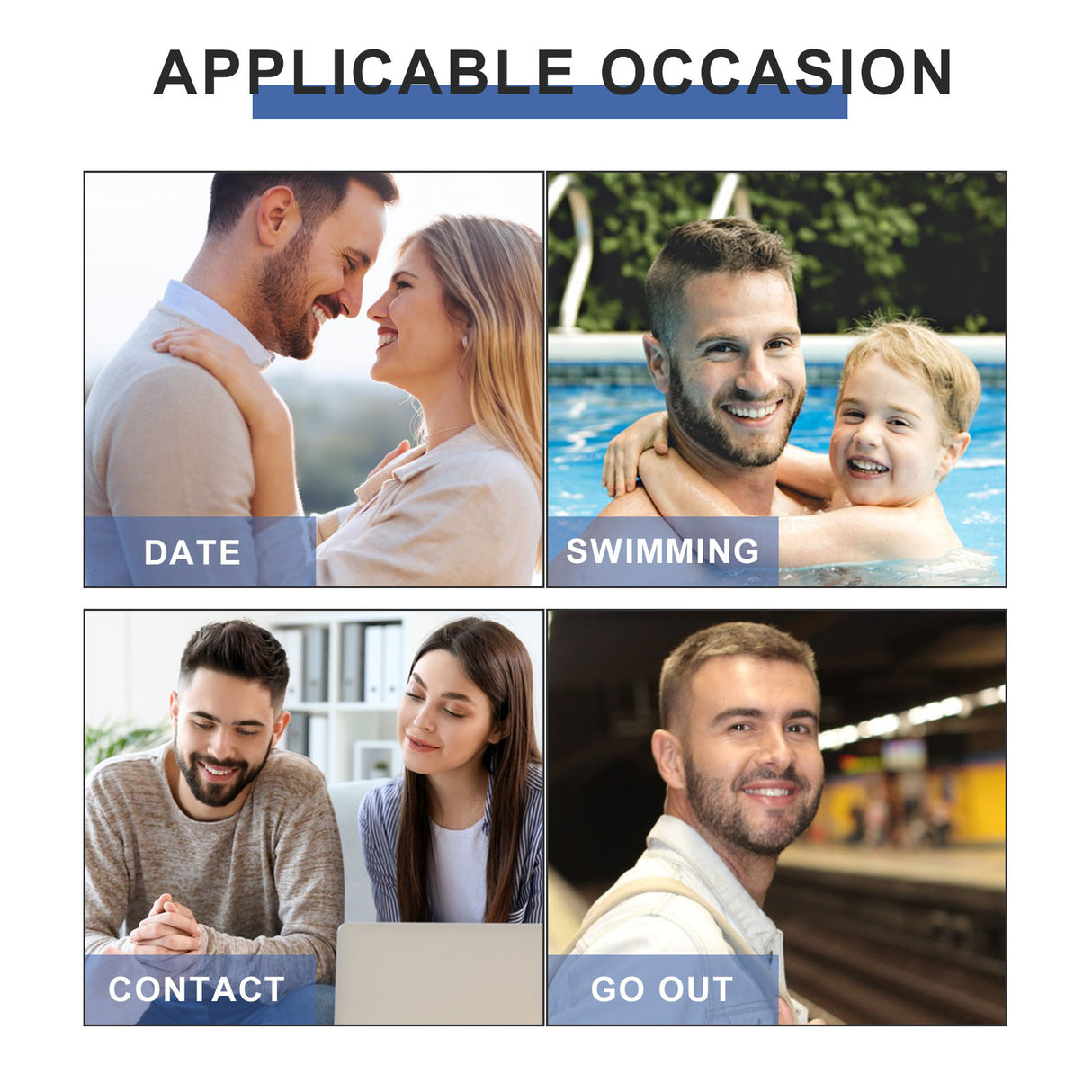 Beard Filler Pen Set, 3-in-1 Brush Beard Filler Men's beard care filler - V.I.P Digital Presence