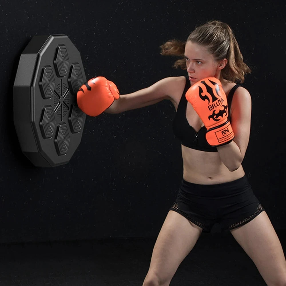 Smart Music Boxing Machine Wall Mounted Bluetooth Smart Fun Punch Boxing Trainer Wall Target Punching Pads Suitable For Home - V.I.P Digital Presence