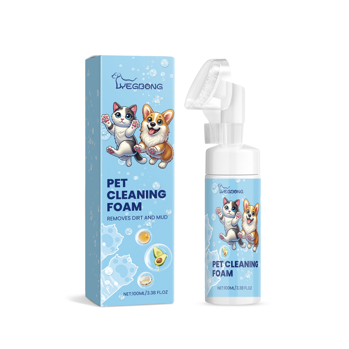 Pet Paw Foam Cleaner Dog And Cat Foot Wash Soles And Pads Care Cleaner - V.I.P Digital Presence