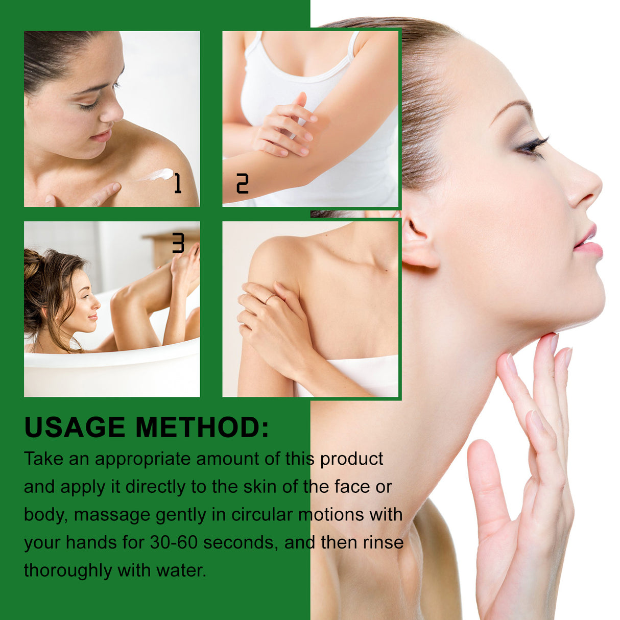 Aloe Vera Scrub For Deep Cleansing, Exfoliating And Smoothing Acne Marks, Soft Skin Scrub