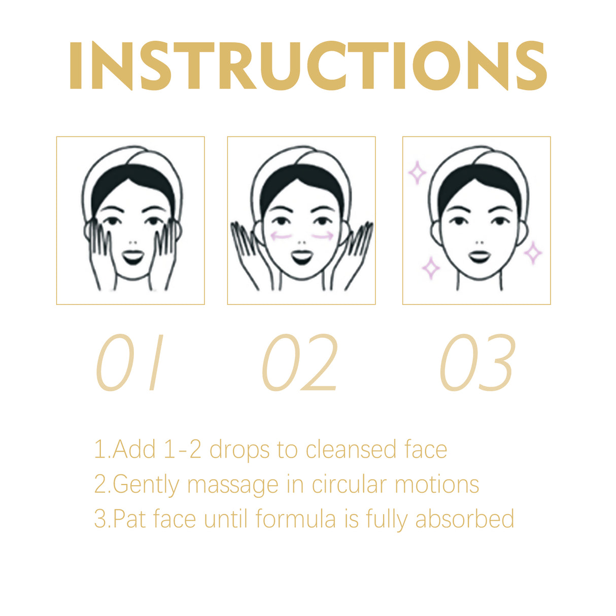 Golden Age Essence Lightening Fine Lines, Firming Skin, Hydrating And Moisturizing Face Essence - V.I.P Digital Presence