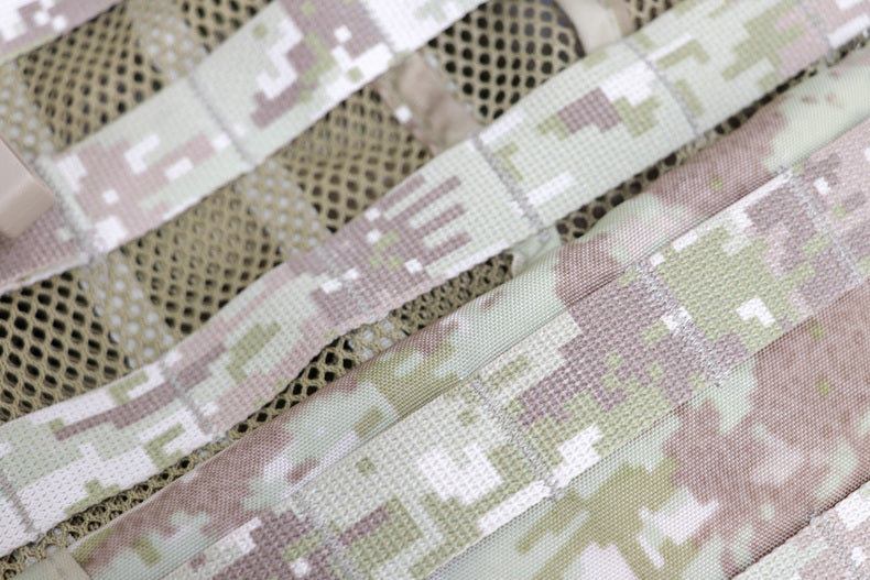 Cold War direct-purchased Russian military-issued 3rd-gen 6sh117 desert KSOR digital camo tactical vest - V.I.P Digital Presence