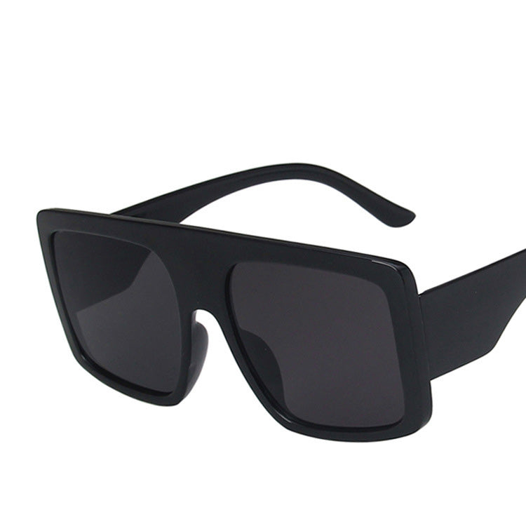 Large Frame Sunglasses Mask New Trend Retro Personality Street Shooting Sunglasses