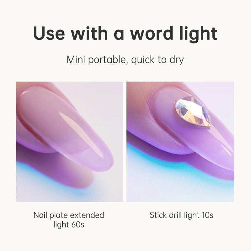 LAZYFUN Solid Patch Glue - High Capacity, Ultra Strong Adhesion, Long-lasting, Safe for Natural Nails, Easy to Remove - V.I.P Digital Presence