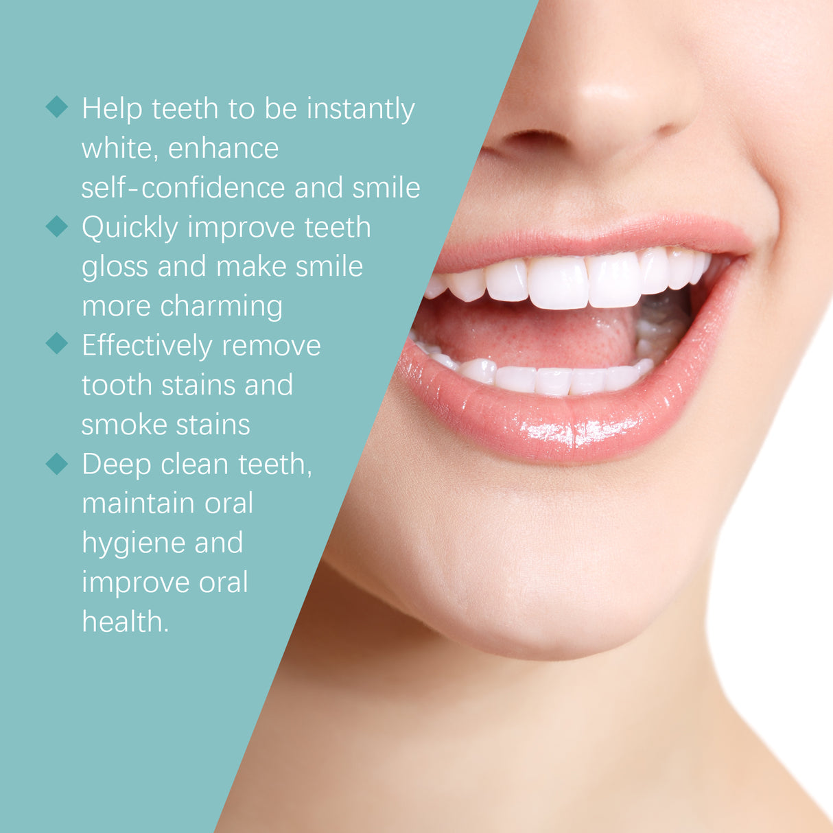 Instant Tooth Whitening Tooth Paint, Clean The Tartar Very Well Dirt Bright White Teeth And Fresh Smell - V.I.P Digital Presence